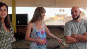 Money Talks: Skinny Crystal blowjob sex video