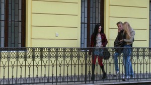 Euro Sex Parties: Izabella is so bald blonde hair