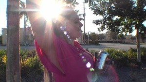 Street Blowjobs: Betty Bang is a petite blonde babe