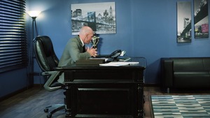 Big Tits at Work - Busty Isis Love spanking cumshot