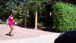 Mercedes Carrera getting smashed very nicely