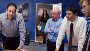 Big Tits at Work - Caucasian Monique Alexander reverse cowgirl