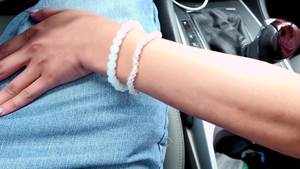 StrandedTeens: Asian Aria Skye & Tony Rubino hard flashing