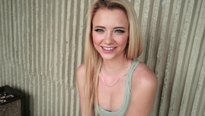 PublicPickups: Blonde haired Riley Star ass pounded