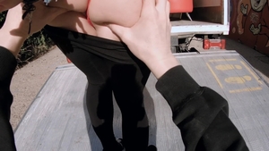 StrandedTeens - Blonde Rossella Visconti pussy eating