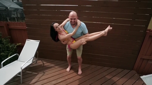 Don't Break Me: JMac and bald amateur Kylie Martin