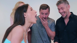 BRAZZERS Exxtra - Abella Danger in thongs with Jessy Jones