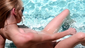 Nubiles: Shaved Hannah Hays gets a buzz out of sex