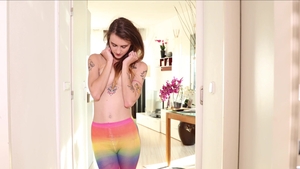 Nubiles.net: Busty blonde haired Adelle Unicorn pussy fucking