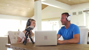 PassionHD: Pornstar Anya Olsen teasing after interview