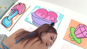 TrueAnal.com: Hard ramming between too cute Chanel Grey