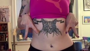 Alt Erotic: Vex Voltage masturbating