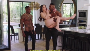 BLACKED: Valentina Nappi enjoying BBC Jax Slayher on vacation