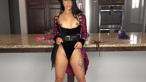 Baberotica: Queen latina Gina Valentina showing small tits
