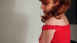 Red XXX: Mature dildo fun