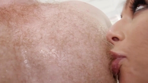 See Him Fuck: April Olsen smashed by uncut cock stud