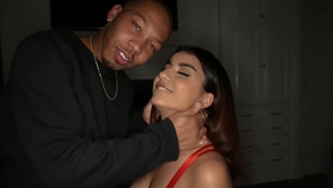 Ricky's Room - Brunette expose natural tits