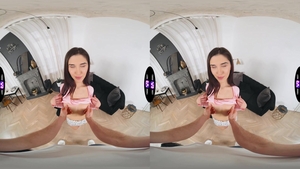 TMWVR Network: Flat boyfriend sucking dick at the party