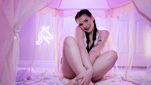 Inserted: Rough fucking alongside brunette