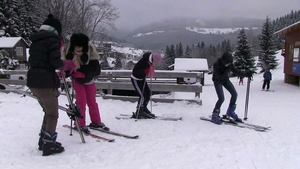 video art holland: Foursome in Frosty Wonderland