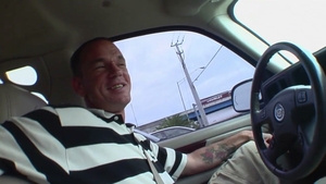 Brunette teen enjoys the rough pounding from her driver