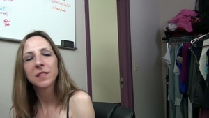 Creampie ends the intense breeding session