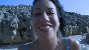 Raw sex outdoors makes this Latina feel alive