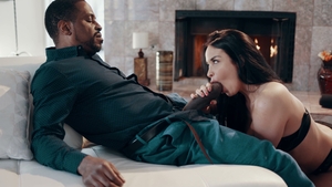 Tittyfuck Action With A Hung Black Daddy